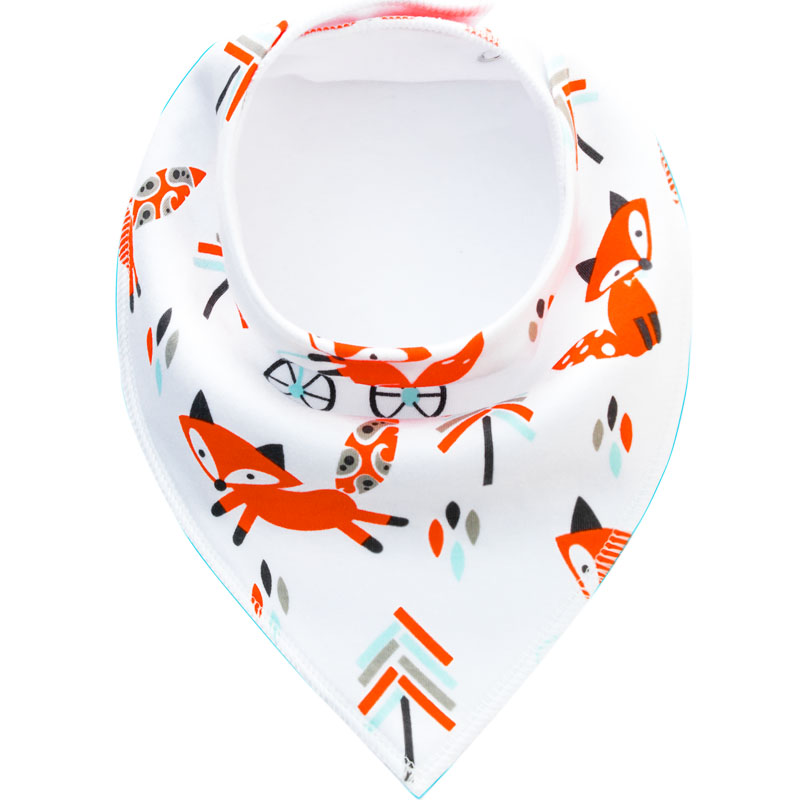 Washable Infant Bibs With Print